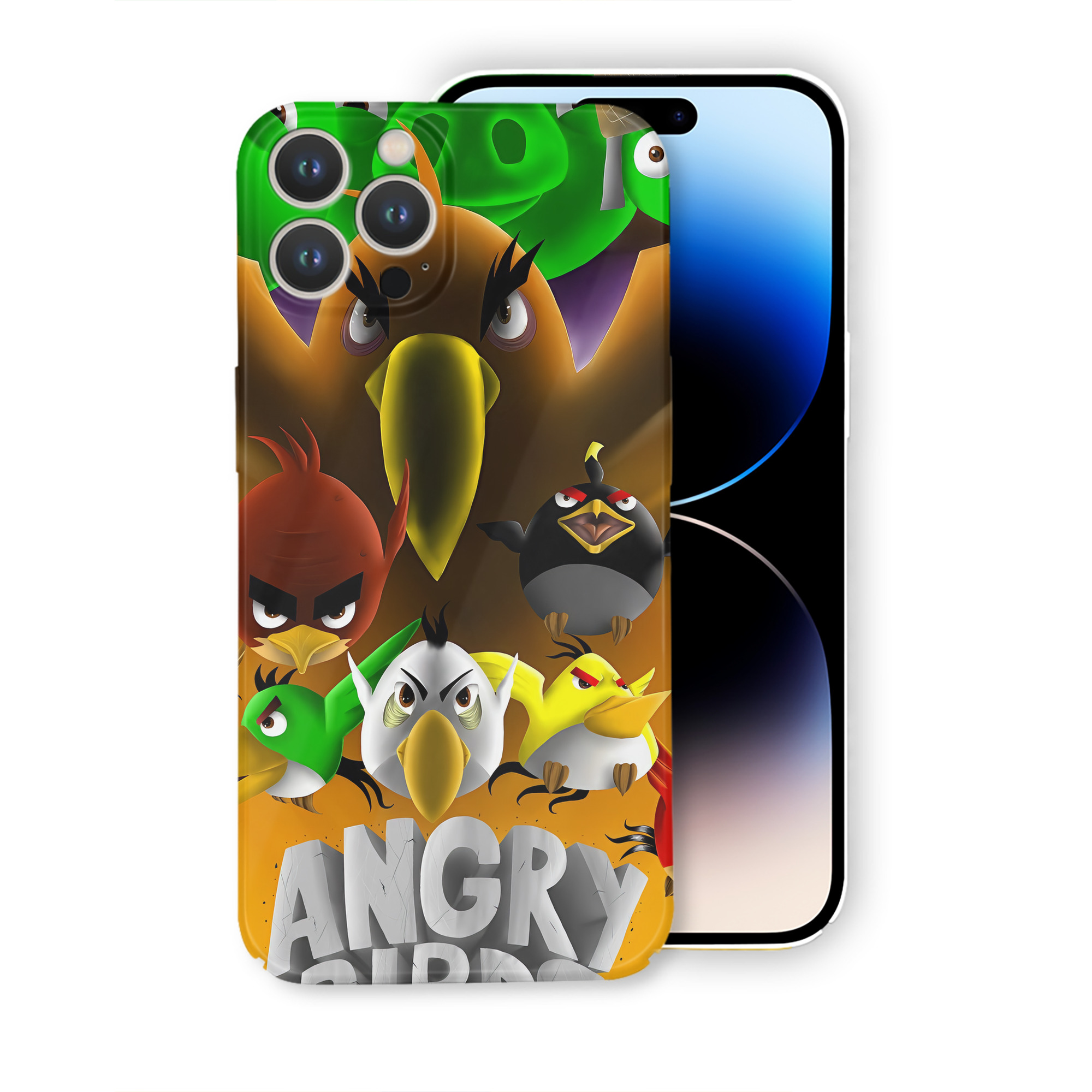 （画像用） Angry Birds アングリーバード 【iPhone 14シリーズ対応】ハードケース